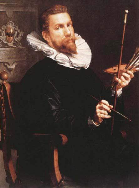 Joachim Wtewael Self-Portrait Germany oil painting art